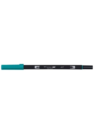 Tombow Ab-T Dual Brush Pen - Tiki Teal - 407