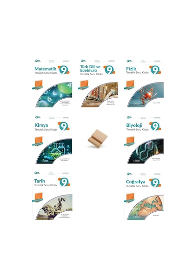 Palme 9. Sınıf 2027 Maarif Tüm Dersler Tematik Soru Bankası 7li Set+ Telefon Standı