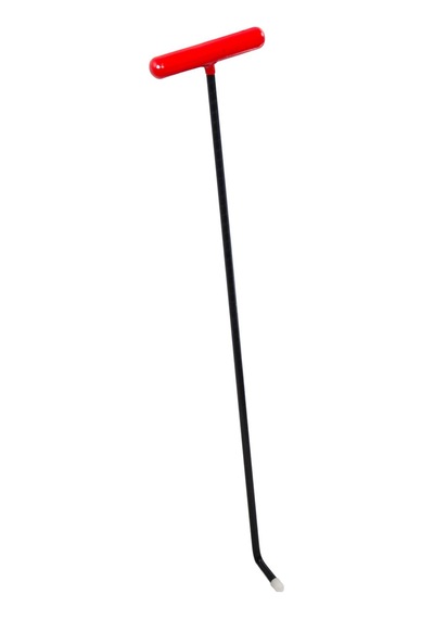 70 Cm 10 Mm Çap Tek Kıvrımlı Vida Dişli Boyasız Göçük Düzeltme Çubuğu - S3-02, Pdr Çubuk