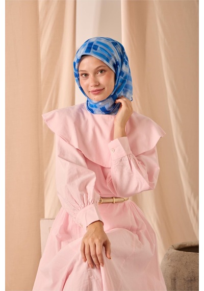 Silk Home Soft Eşarp 73096-19 Bebe Mavi, Saks, Gümüş, Mavi