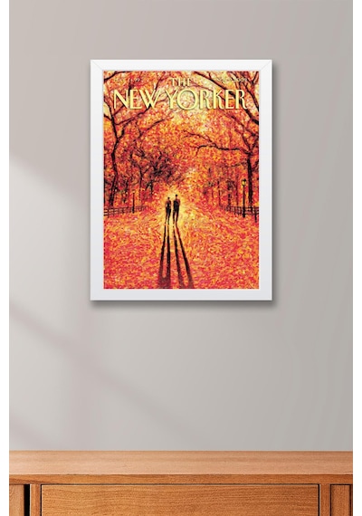 The New Yorker Çerçeveli Tablo November 9 2009
