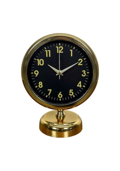 Klas Gold 25 X 20 Cm Metal Masa Saati Çok Renkli