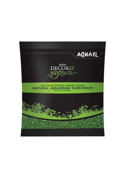 Aquael Gravel Decoris 2-4 Mm Yeşil Kum 1 Kg