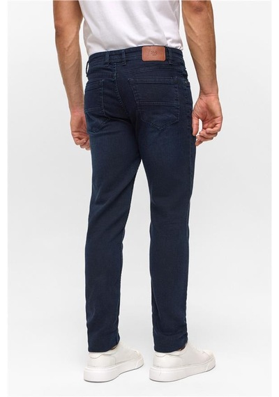 Süvari Mavi Slim Denim Pantolon Mavi