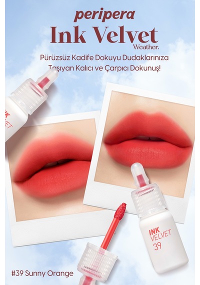 Perıpera Ink Velvet 39 Sunny Orange 39
