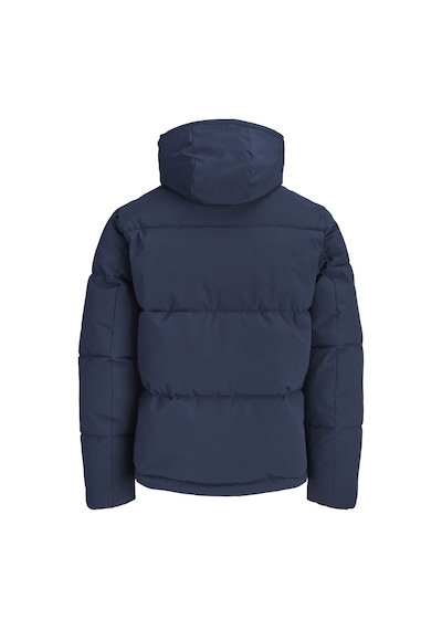 Jack & Jones Erkek Ayarlanabilir Bagcikli Kapüsonlu Puffer Ceket - Galaxy - 12303930 Sky Captain
