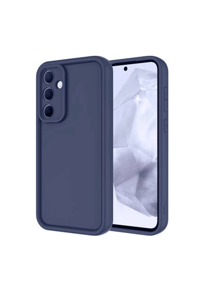 Gld-spt- Newface Samsung Uyumlu Galaxy A16 5g Kılıf Viera Silikon - Lacivert
