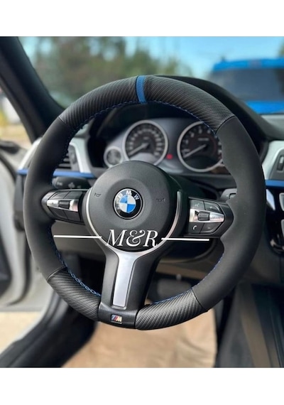 Bmw F30  Kaplama Deri Direksiyon Kılıfı