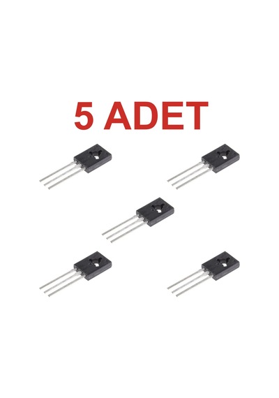 5 Adet Bd140 Transistör Bjt Pnp To-126 Rodevino