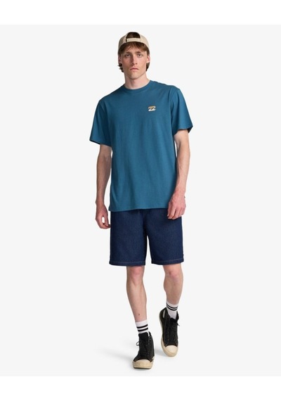 Billabong Icon Wave Short Sleeve Erkek T-shirt Ebyzt00575 Mavi Mavi