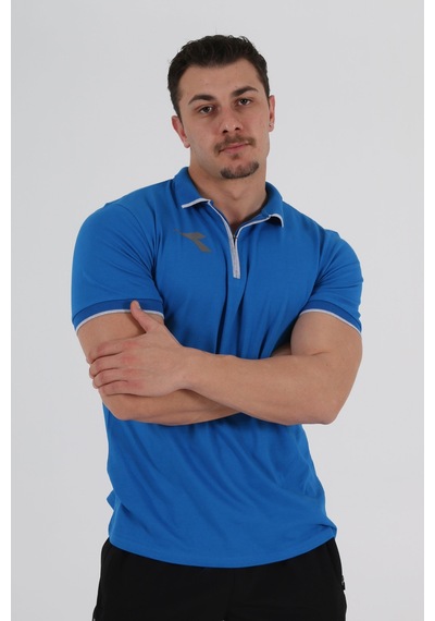 Diadora Satürn Kamp T-shirt Sax Saks Mavi