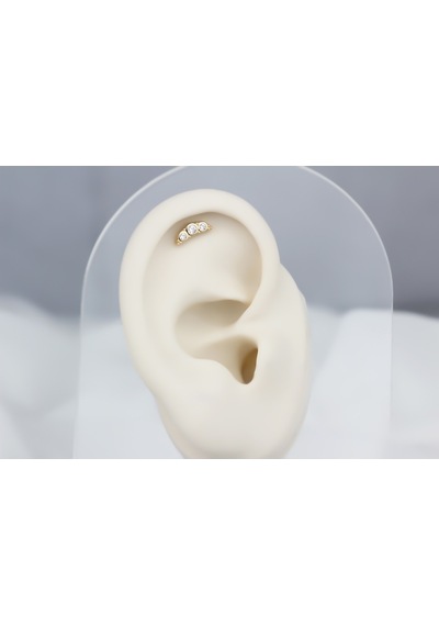 Glorria Altın Melek Kanadı Helix Piercing (540178393)