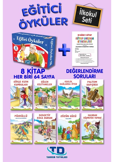 Kutu Eğitici Öyküler 8 Kitap