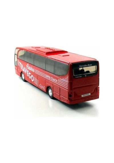 1 60 Ölçek Welly Mercedes Benz Travego Die-cast Metal Otobüs 2021.
