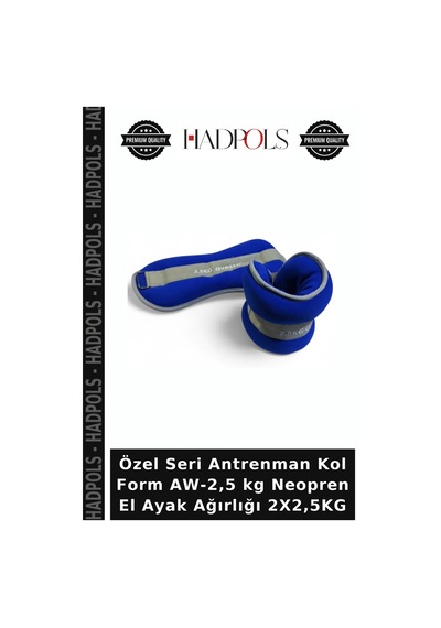 Özel Seri Antrenman Kol Form Aw-2,5 Kg Neopren El Ayak Ağırlığı 2x2,5kg Belirtilmemiş