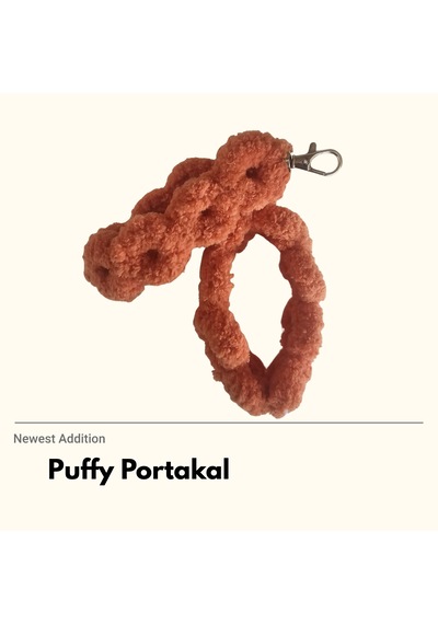 Puffy Portakal Telefon Askısı