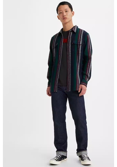 Levi's Erkek Kot Pantolon 00501-3377 Lacivert Lacivert