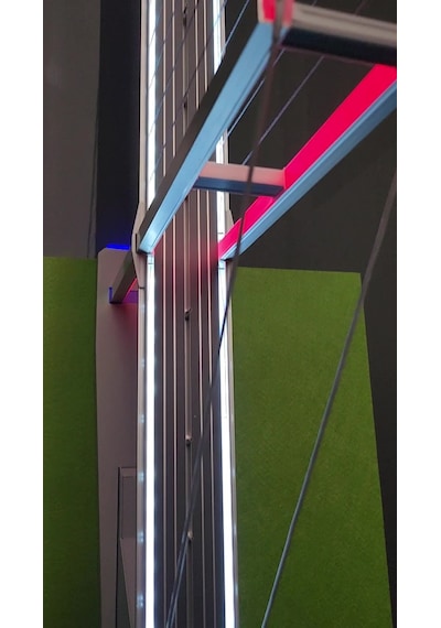 E Design Kısa Model 3D Dahili Led Aydınlatmalı Boğaz Köprüsü Modülü