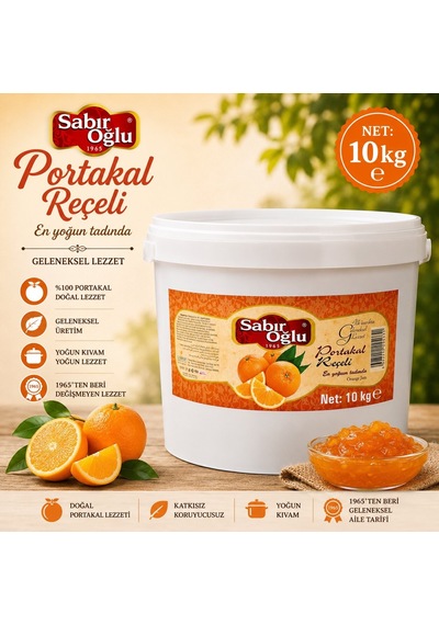 Sabıroğlu Portakal Reçeli 10 KG