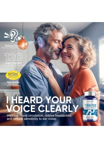 Vıvalıfer Tinnitus Relief For Ringing Ears Cognitive 1200mg 120 Caps