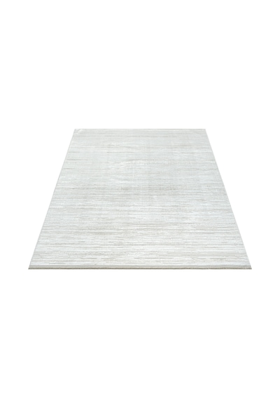 Bambum Soft 1002 Bej Düz Desen Modern Bambu Saten Kaymaz Taban Yıkanabilir Salon Mutfak Halısı