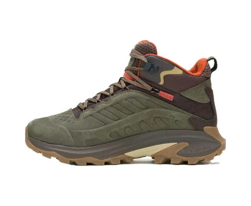 Merrell Moab Speed 2 Ltr Mıd Wp J037781 Olıve Su Geçirmez Erkek Bot Yeşil
