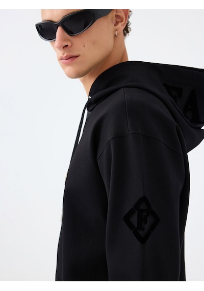 LOFT Loose Fit Erkek Sweatshirt Lf2038511 Q1.v1 Siyah