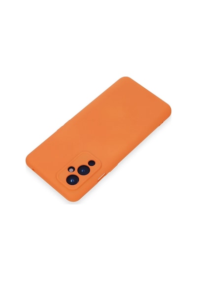Newface - 30 - One Plus 9 Kılıf Nano İçi Kadife Silikon - Aconcept - - Turuncu