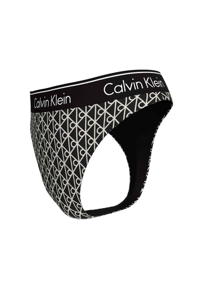 Calvin Klein Kadın Siyah-beyaz Bikini Altı Lv00q61131 32n-15953 Siyah - Beyaz