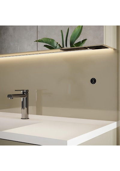 Creavit Nuovo Lavabo Banyo Eviye Bataryası 3'lü Set NU1600-NU2500-NU8500 Krom