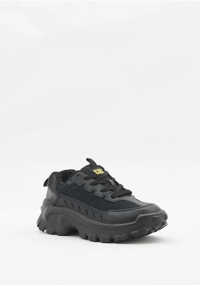 Caterpillar Intruder Essential Black Süet Erkek Sneaker 001