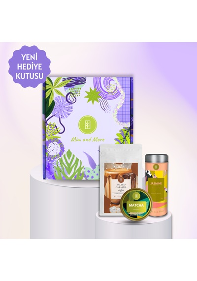 Flair Hediye Kutusu Saf Matcha, Jasmine Tea, Salted Caramel Cof