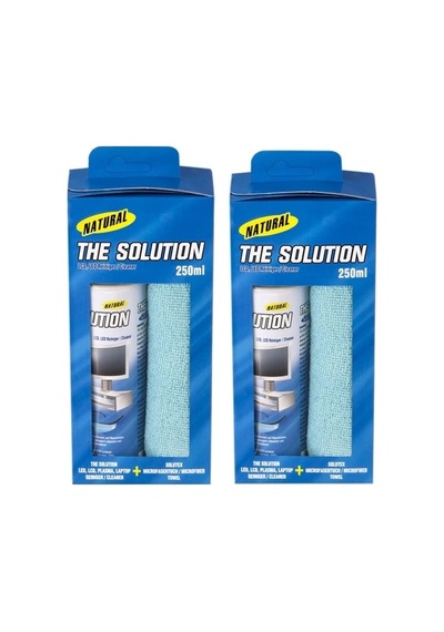 Natural The Solution Ekran Temizleme Seti 2 x 250 ML