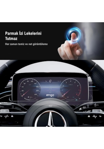 Mercedes E180 Gösterge Paneli Mat Ekran Koruyucu W214