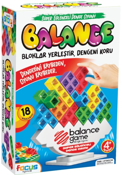 Balance Süper Eğlenceli Denge Kutu Oyunu - Eğlenceli Denge Oyunları