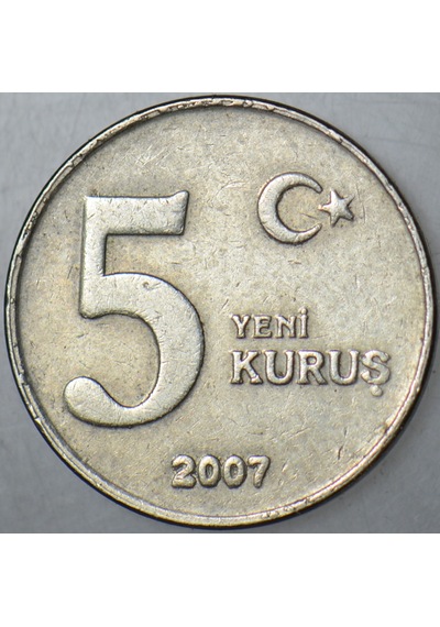 5 Yeni Kuruş 2007.