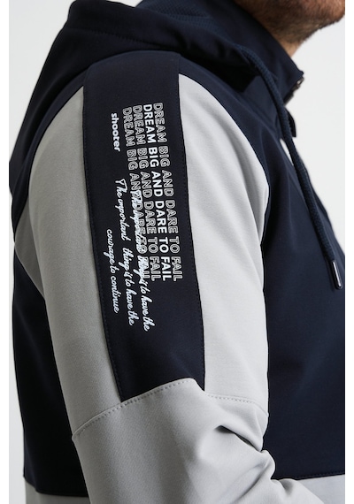 Shooter Sportswear Shooter Premium Erkek Eşofman Takımı Mevsimlik Kapüşonlu Rahat Kalıp Gri