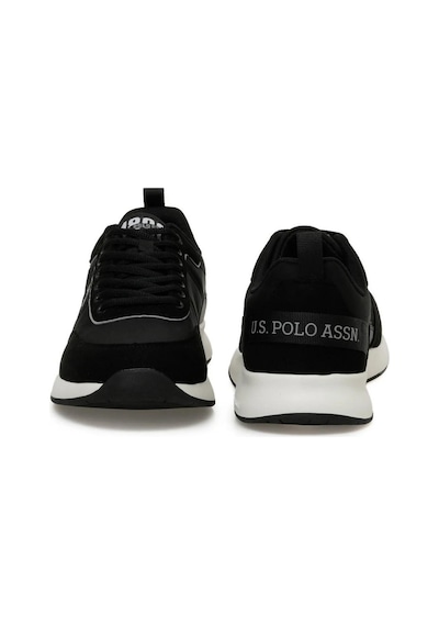 U.S. Polo Assn. Jack 4Fx Erkek Siyah Günlük Spor Ayakkabı-Siyah