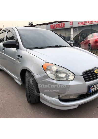 ŞüsCarOto Hyundai Accent Era 2006-2012 Batman Yarasa Ayna Kapağı Piano Black ABS Plastik (00)