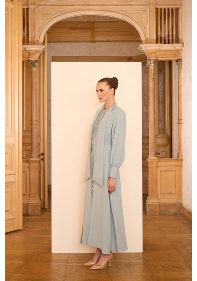 Senna Dorota Dress Mint Yeşil