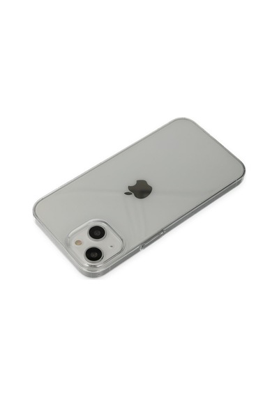 Apple Uyumlu iPhone 14 Plus Uyumlu Kılıf Pc Sert Şeffaf Kapak - Şeffaf