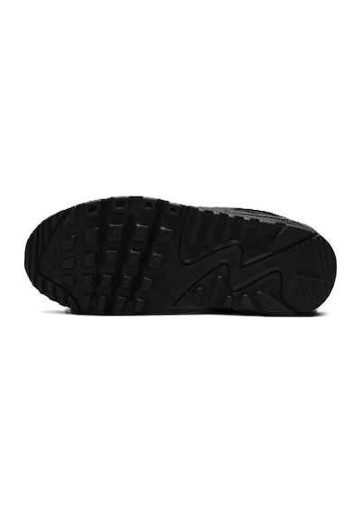 Nike Air Max 90 Unisex Leather Sneaker Hakiki Deri Günlük Spor Ayakkabı Siyah Siyah