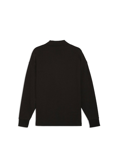Puma Mapf1 Longsleeve Polo Erkek Günlük Uzun Kollu Polo Tişört 62733901 Siyah 62733901 Siyah