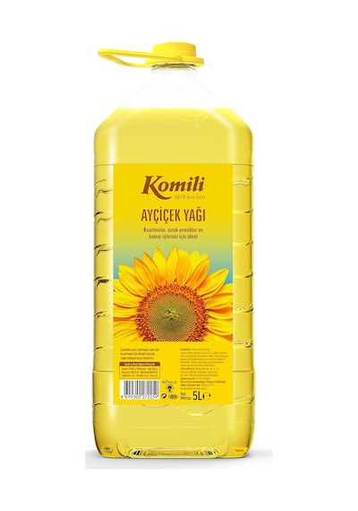 Komili Ayçiçek Yağı 5 Lt Pet