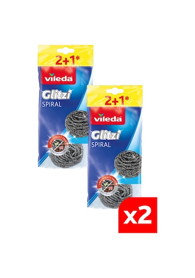 Vileda Çelik Bulaşık Teli 2 x 3'lü