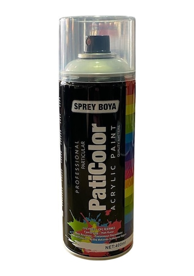 Paticolor Su Bazlı Vernik Sprey 400ml 000 Parlak Vernik