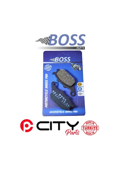 Honda Cbr F 600 1991-2007 Arka Fren Balatası Boss Organik Ct1750