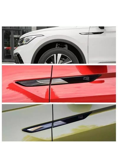Tiguan R Çamurluk Logoları 4 Parça 0