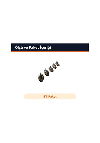 Trobus Süs Anten Mini Köpek Balığı Sırtı Model 5'li Set Siyah Krom