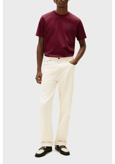 Tommy Hilfiger Erkek T Shirt Mw0mw42854 Xjs Kırmızı Kırmızı